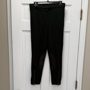 Alexander McQueen olive knit riding pants size medium